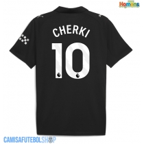 Camisa de time de futebol Manchester City Rayan Cherki #10 Replicas 2º Equipamento 2025-26 Manga Curta